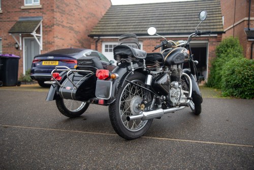 1976 Royal Enfield Bullet 350 and Kozi Sidecar In vendita (immagine 10 di 49)