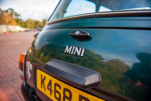 1993 Rover Mini Italian Job Special Edition In vendita (immagine 62 di 126)