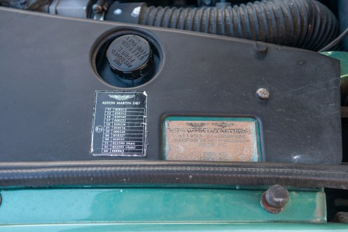 2001 Aston Martin DB7 V12 Vantage Volante In vendita (immagine 88 di 116)
