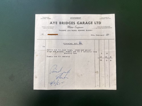 1933 Crossley Torquay Saloon For Sale (picture 129 of 139)