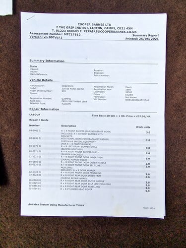 1990 Mercedes Benz 300SE (W126) For Sale (picture 259 of 268)