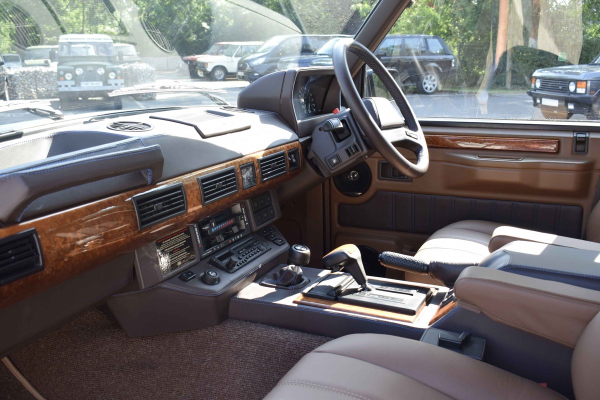 1993 Land Rover Range Rover plymouth-blue Manual, 4 speed Right Hand ...