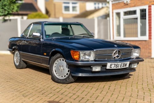 1988 Mercedes-Benz R107 500SL à vendre (picture 14 of 92)