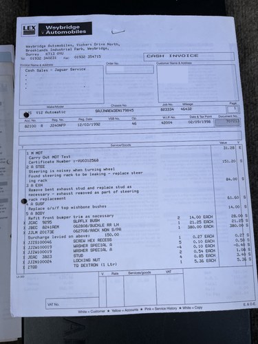 1992 Jaguar XJS V12 Coupe For Sale (picture 311 of 340)