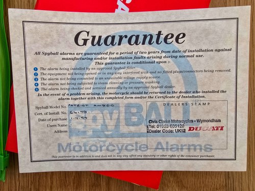 1999 Ducati 916 SPS Carl Fogarty Replica zum Verkauf (Bild 176 von 186)