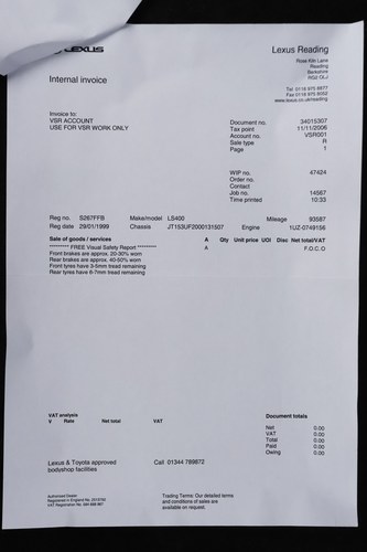 1999 Lexus LS400 XF20 For Sale (picture 217 of 223)