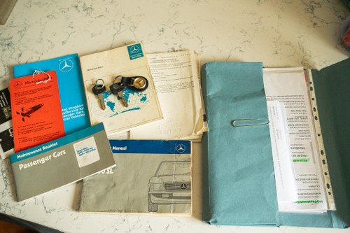 1986 Mercedes-Benz R107 300SL In vendita (immagine 193 di 224)