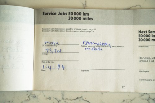 1986 Mercedes-Benz R107 300SL In vendita (immagine 201 di 224)