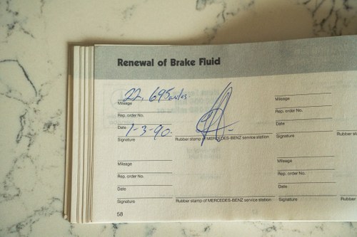 1986 Mercedes-Benz R107 300SL In vendita (immagine 213 di 224)