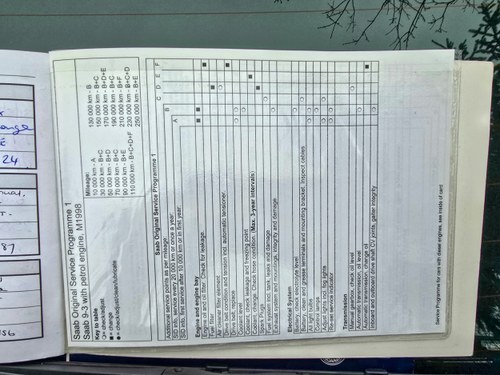 1999 Saab 9-3 2.3 SE Auto In vendita (immagine 272 di 292)