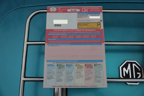 1976 MGB Roadster Ivor Searle Stage 1 engine For Sale (picture 117 of 119)