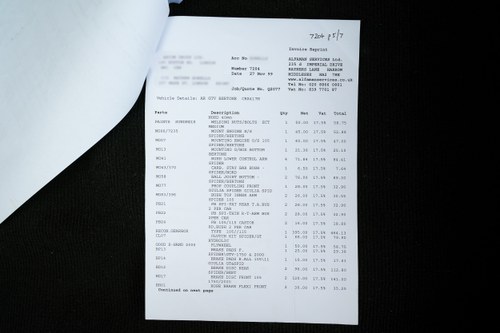 1974 Alfa Romeo GTV 2000 à vendre (picture 284 of 304)