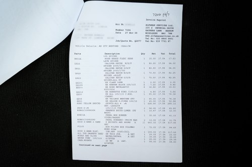 1974 Alfa Romeo GTV 2000 à vendre (picture 285 of 304)