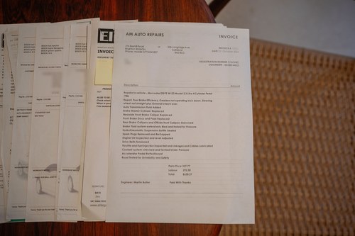 1986 Mercedes-Benz S123 230T Estate In vendita (immagine 119 di 119)