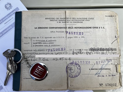 1970 Fiat 500L 'Dolce Vita' zum Verkauf (Bild 68 von 73)