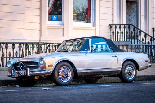 1970 Mercedes-Benz W113 280SL ‘Pagoda’ till salu (bild 29 av 181)