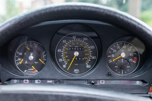 1981 Mercedes-Benz 280 SL R107 à vendre (picture 38 of 202)