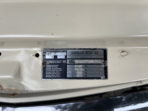 1981 Mercedes-Benz 280 SL R107 à vendre (picture 139 of 202)