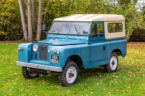 1964 Land Rover Series IIA 88” In vendita (immagine 19 di 168)