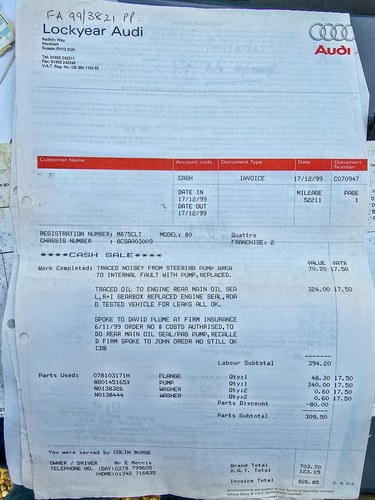 1995 Audi 80 E Quattro 1.8T En venta (imagen 262 de 289)