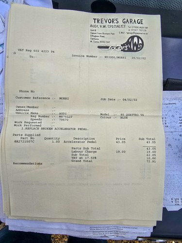 1995 Audi 80 E Quattro 1.8T En venta (imagen 266 de 289)