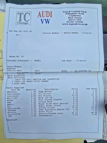 1995 Audi 80 E Quattro 1.8T En venta (imagen 267 de 289)