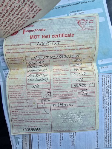 1995 Audi 80 E Quattro 1.8T En venta (imagen 284 de 289)