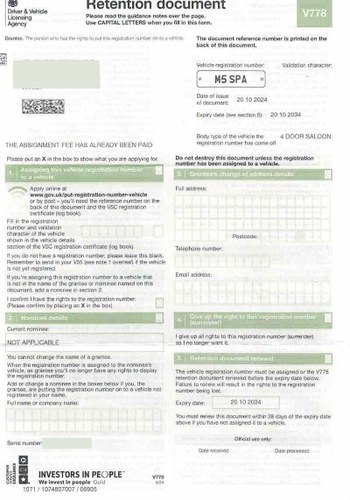 Private Registration - M5 SPA En venta (imagen 2 de 2)