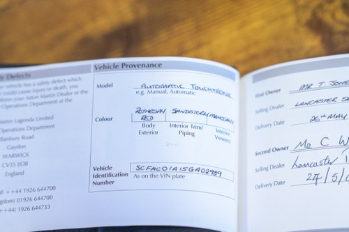 2005 Aston Martin DB9 For Sale (picture 104 of 133)