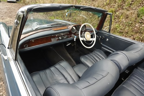 1964 Mercedes-Benz W111 220SE Cabriolet Te koop (foto 43 van 241)