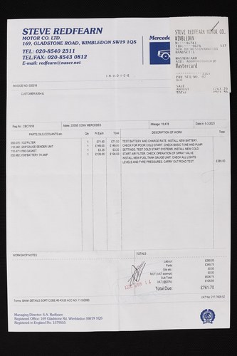 1964 Mercedes-Benz W111 220SE Cabriolet Te koop (foto 200 van 241)