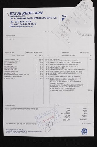 1964 Mercedes-Benz W111 220SE Cabriolet Te koop (foto 208 van 241)