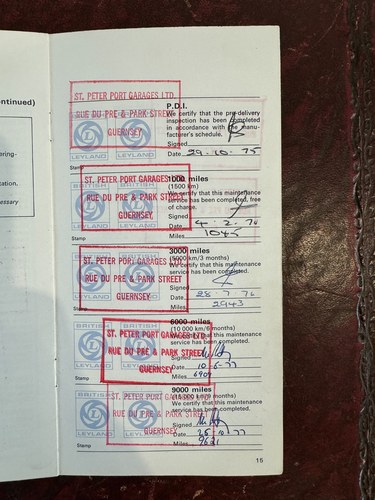 1975 Triumph Stag MkII For Sale (picture 185 of 192)