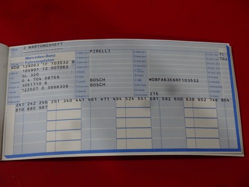 1994 Mercedes-Benz R129 SL320 Convertible 3.2L I6 For Sale (picture 140 of 140)