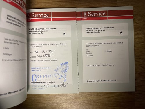 1988 Bentley Eight En venta (imagen 153 de 156)