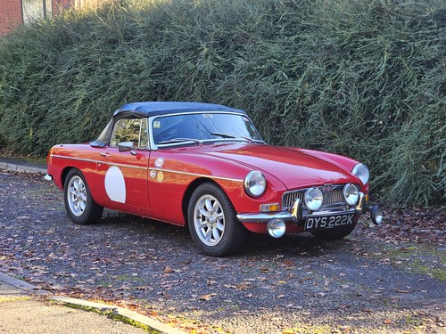 1972 MGB Roadster 1.8 Ex Monte Carlo à vendre (picture 1 of 103)