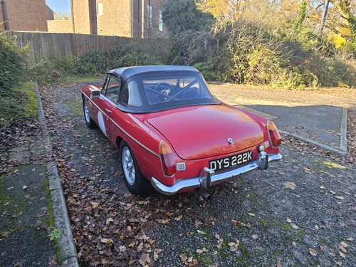 1972 MGB Roadster 1.8 Ex Monte Carlo à vendre (picture 25 of 103)