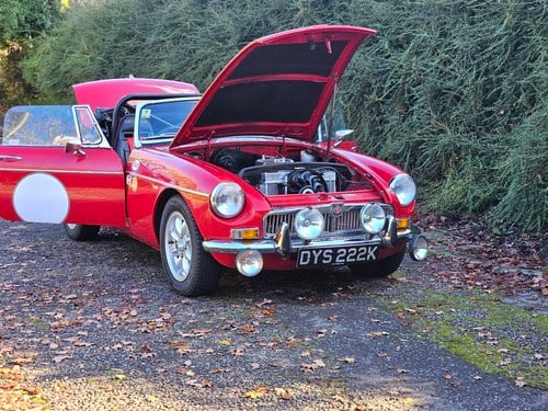 1972 MGB Roadster 1.8 Ex Monte Carlo à vendre (picture 9 of 103)