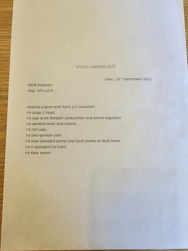 1972 MGB Roadster 1.8 Ex Monte Carlo à vendre (picture 96 of 103)