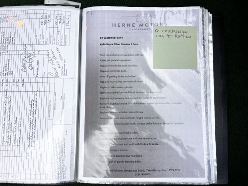 1969 Rolls Royce Silver Shadow Mulliner Park Ward In vendita (immagine 167 di 189)