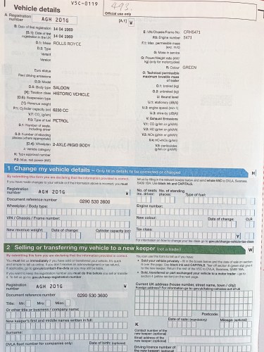 1969 Rolls Royce Silver Shadow Mulliner Park Ward In vendita (immagine 160 di 189)