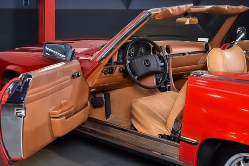 1977 Mercedes-Benz R107 450SL Convertible 4,5L V8 In vendita (immagine 42 di 103)