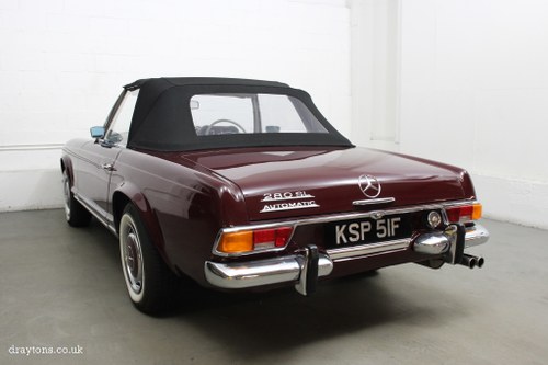 1968 Mercedes-Benz W113 280SL ‘Pagoda’ Te koop (foto 10 van 59)
