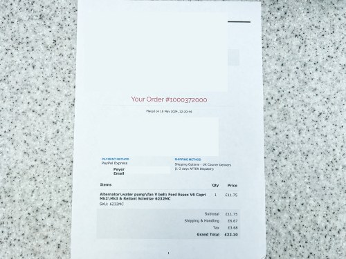 1977 Reliant Scimitar GTE SE6A For Sale (picture 183 of 201)