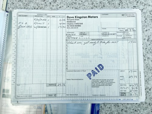 1977 Reliant Scimitar GTE SE6A For Sale (picture 197 of 201)