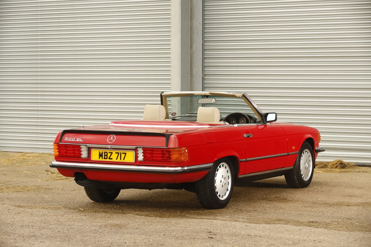 1986 Mercedes-Benz 500 SL R107 à venda em leilão