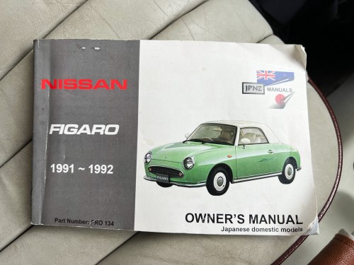 1991 Nissan Figaro Turbo Te koop (foto 171 van 171)