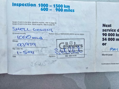 1990 Mercedes-Benz R129 500SL Te koop (foto 242 van 264)