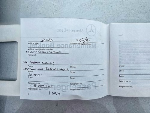 1990 Mercedes-Benz R129 500SL Te koop (foto 244 van 264)