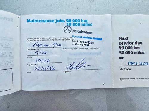 1990 Mercedes-Benz R129 500SL Te koop (foto 261 van 264)